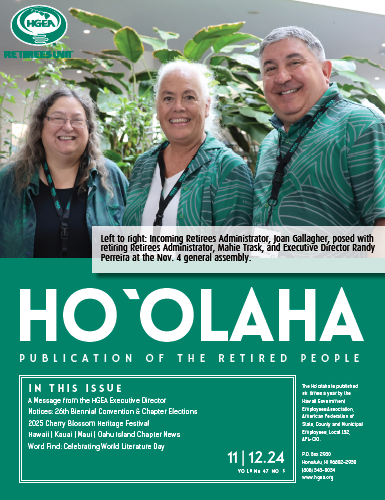 Ho`olaha, November-December 2024